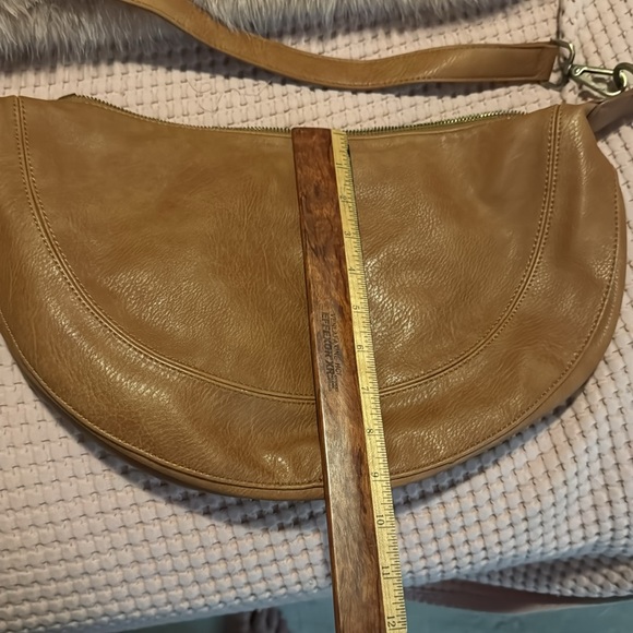Anthropologie Brown Crossbody Bag with Braided Strap - Picture 4 of 4
